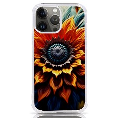 Flower Plant Geometry Iphone 13 Pro Max Tpu Uv Print Case by Ravend