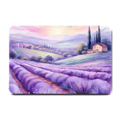 Lavender Flower Tree Small Doormat by Ravend