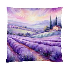 Lavender Flower Tree Standard Cushion Case (one Side) by Ravend