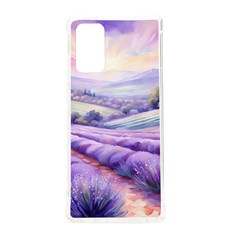 Lavender Flower Tree Samsung Galaxy Note 20 Tpu Uv Case by Ravend