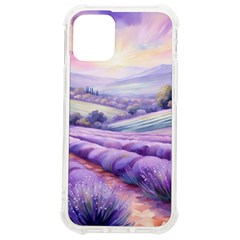 Lavender Flower Tree Iphone 12 Mini Tpu Uv Print Case	 by Ravend