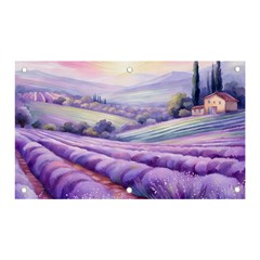 Lavender Flower Tree Banner And Sign 5  X 3  by Ravend