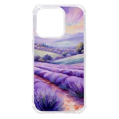 Lavender Flower Tree Iphone 14 Pro Tpu Uv Print Case by Ravend