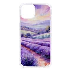 Lavender Flower Tree Iphone 13 Tpu Uv Print Case by Ravend