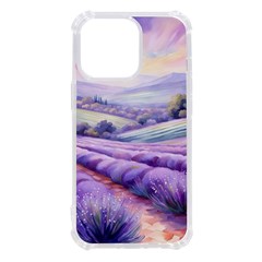 Lavender Flower Tree Iphone 13 Pro Tpu Uv Print Case by Ravend