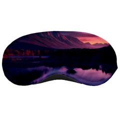 Lake Mountain Night Sea Flower Nature Sleep Mask by Ravend