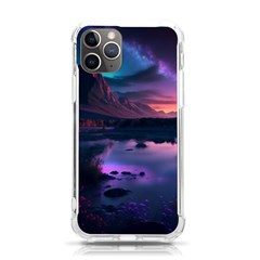 Lake Mountain Night Sea Flower Nature Iphone 11 Pro 5 8 Inch Tpu Uv Print Case by Ravend