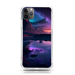 Lake Mountain Night Sea Flower Nature Iphone 11 Pro Max 6 5 Inch Tpu Uv Print Case by Ravend