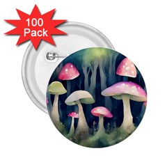 Mushroom Fungus 2 25  Buttons (100 Pack)  by Ravend