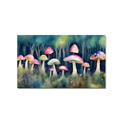 Mushroom Fungus Sticker Rectangular (10 Pack) by Ravend