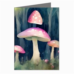 Mushroom Fungus Greeting Cards (pkg Of 8)