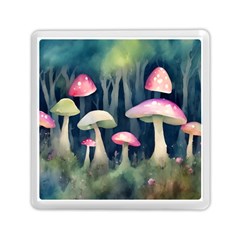 Mushroom Fungus Memory Card Reader (square) by Ravend