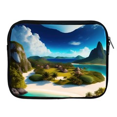 Beach Island Nature Apple Ipad 2/3/4 Zipper Cases by Ravend