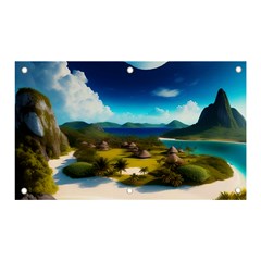 Beach Island Nature Banner And Sign 5  X 3 