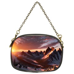 Landscape Mountains Nature Chain Purse (one Side) by Ravend