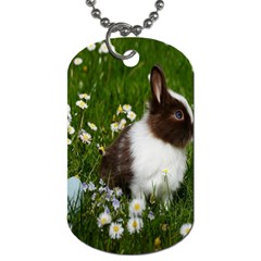 Rabbit Dog Tag (one Side) by artworkshop