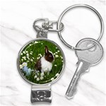 Rabbit Nail Clippers Key Chain Front