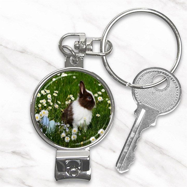 Rabbit Nail Clippers Key Chain