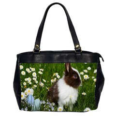 Rabbit Oversize Office Handbag (2 Sides) by artworkshop