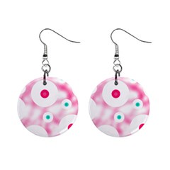 Wallpaper Pink Mini Button Earrings by Luxe2Comfy