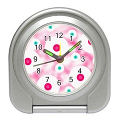 Wallpaper Pink Travel Alarm Clock by Luxe2Comfy