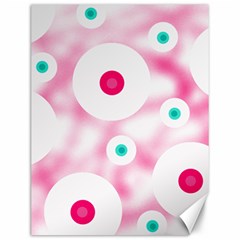 Wallpaper Pink Canvas 12  X 16  by Luxe2Comfy