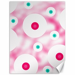 Wallpaper Pink Canvas 18  X 24  by Luxe2Comfy