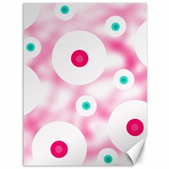 Wallpaper Pink Canvas 36  X 48  by Luxe2Comfy