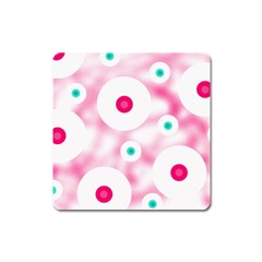 Wallpaper Pink Square Magnet by Luxe2Comfy