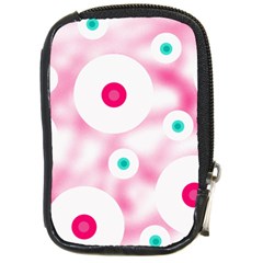 Wallpaper Pink Compact Camera Leather Case by Luxe2Comfy