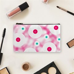 Wallpaper Pink Cosmetic Bag (small) by Luxe2Comfy