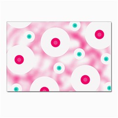 Wallpaper Pink Postcard 4 x 6  (pkg Of 10)