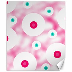 Wallpaper Pink Canvas 8  X 10  by Luxe2Comfy