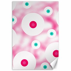 Wallpaper Pink Canvas 20  X 30  by Luxe2Comfy