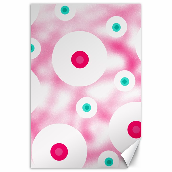 Wallpaper Pink Canvas 24  x 36 