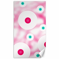 Wallpaper Pink Canvas 40  X 72  by Luxe2Comfy