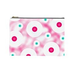 Wallpaper Pink Cosmetic Bag (large) by Luxe2Comfy