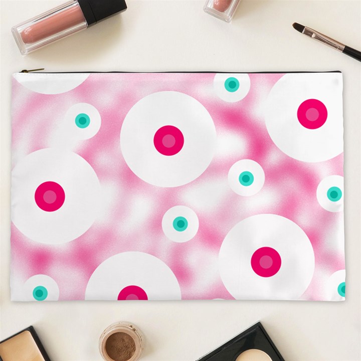 Wallpaper Pink Cosmetic Bag (XXL)