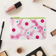 Wallpaper Pink Cosmetic Bag (xs) by Luxe2Comfy