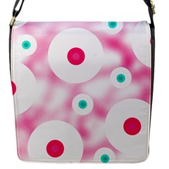 Wallpaper Pink Flap Closure Messenger Bag (s) by Luxe2Comfy