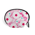 Wallpaper Pink Accessory Pouch (Small) Front