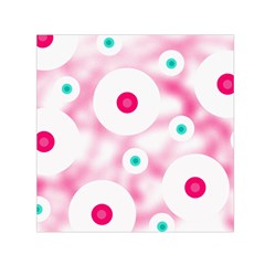 Wallpaper Pink Square Satin Scarf (30  X 30 ) by Luxe2Comfy