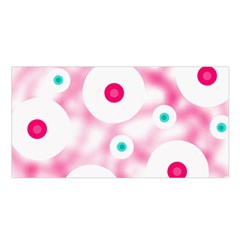 Wallpaper Pink Satin Shawl 45  X 80  by Luxe2Comfy