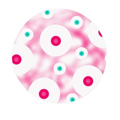 Wallpaper Pink Mini Round Pill Box