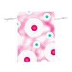 Wallpaper Pink Lightweight Drawstring Pouch (L) Back