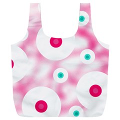 Wallpaper Pink Full Print Recycle Bag (xxxl) by Luxe2Comfy