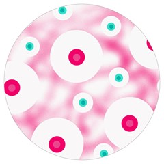 Wallpaper Pink Round Trivet