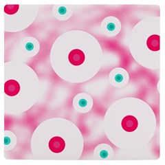 Wallpaper Pink Uv Print Square Tile Coaster  by Luxe2Comfy