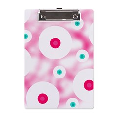 Wallpaper Pink A5 Acrylic Clipboard