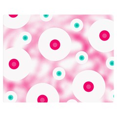 Wallpaper Pink Premium Plush Fleece Blanket (medium)